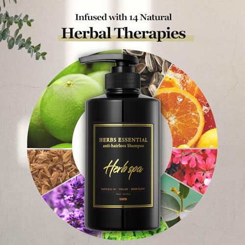 Herbal Hypoallergenic Shampoo for Sensitive Scalps - 16.9 fl oz