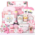 Mother's Day Aunt Gifts from Niece Nephew, Best Aunt Ever Gift, Auntie Birthday Gift Ideas, Auntie Gift Ideas, Get Well Soon Care Package Relaxing Spa Gifts Set for Mother's Day