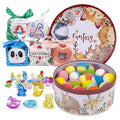 34-Piece Kids Bath Bomb Set with Crystal Toys Inside - Organic Surprise Gift for Children