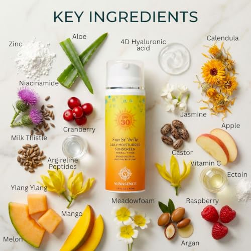 Mineral Sunscreen SPF 30 Tinted Moisturizer with Antioxidants - Light to Medium Skin