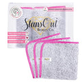 StansOut Makeup Towels - Pack of 3 Reusable Makeup Remover Cloths - Microfiber Facial Towels for Makeup Removal - Washcloths for Gentle Cleansing - Soft Towels for Face and Body Care, 12x12 in, Gray.