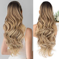 Drawstring Curly Ponytail Extension 26 Inch Natural Synthetic Hair for Daily Wear - RT4/12/613