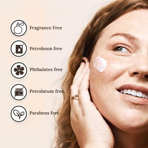 Wild Naturals Manuka Honey Face Cream for Dry Skin - Cream Moisturizer for Sensitive Skin - Soothing & Redness Relief for Dry Skin - Face, Hand & Body Moisturizer for Women & Men