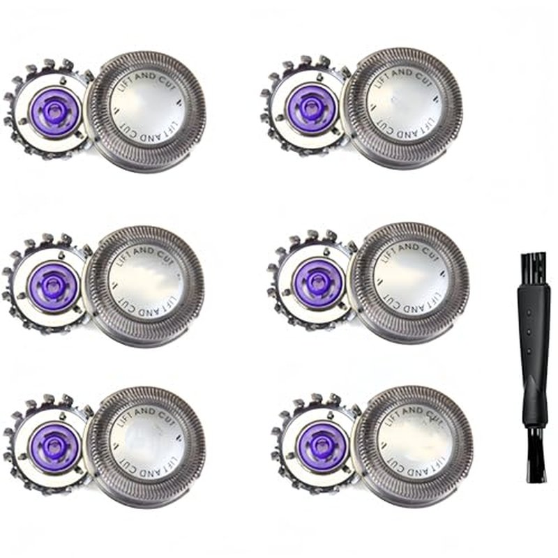 HQ56 Replacement Shaver Heads Compatible with Norelco Replacement Heads Hq56 Compatible with Philips Norelcos HQ55 HQ56 HQ3 HQ4 HQ6 Razor Shaving HQ64 Heads Blade HQ300 HQ442 HQ916 HS190 Series