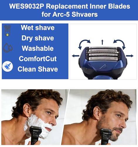 Replacement Blades & Foil for Arc5 Shavers - 30 Black Pack