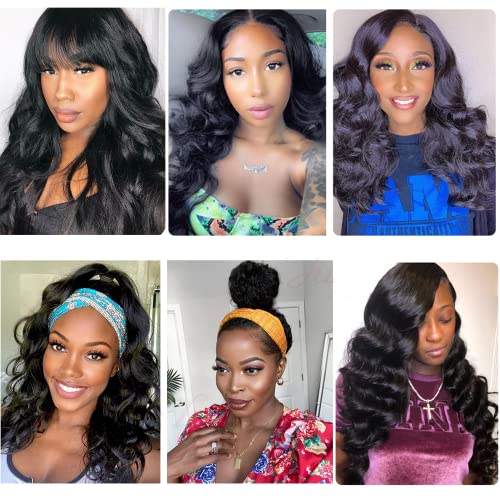 8 Inch Human Hair Extensions Body Wave Virgin Brazilian Hair for Black Women