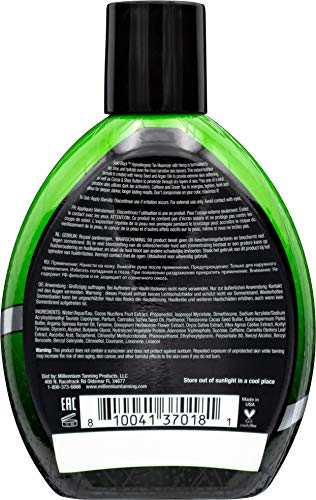 Dark Tanning Lotion with Hemp & Argan Oil - Hydrating Indoor Outdoor Formula, 13.5 oz