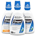 Medicated Mouth Rinse for Oral Pain Relief Mint 16 Oz 3-Pack