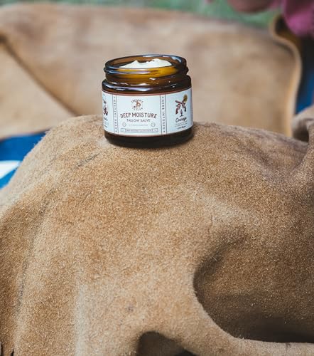 Deep Moisture Hand Balm with Tallow & Beeswax - Ash and Oath Scent, 2 oz