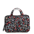 Cotton Ultimate Travel Makeup Organizer Case, Perennials Noir