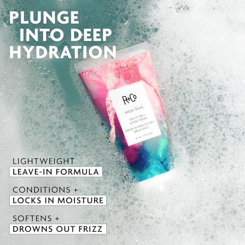 R+Co High Dive Moisture & Shine Hair Cream 5 Fl Oz - Deep Hydration & Gloss