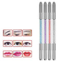 DIY Individual Lash Natural Clusters 640 Clusters, 30D 40D 50D 60D 4 in 1 High Capacity Lash Extension Kit Lightweight Super Soft Fake Eyelashes,Lash Applicator for Self Use