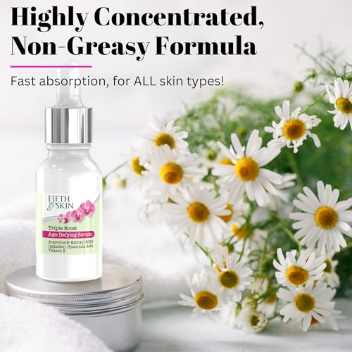 Triple Boost Age Defying Eye Serum ? 3 Antiaging Ingredients in 1 w/Argireline, Peptides & Hyaluronic Acid ? Moisturize & Reduce look of Wrinkles & Lines - Made in USA /.5 oz.
