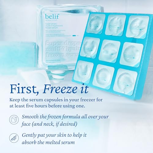 belif Super Drops Multi-7 Hyaluronic Serum - Hydrating & Cooling Face Treatment