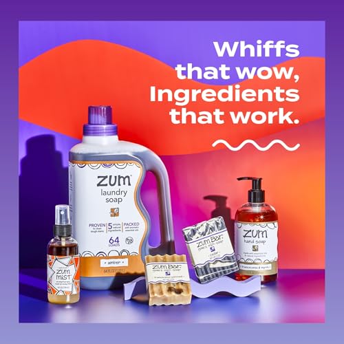 Zum Goat Milk Soap Bar Patchouli 3 oz Pack of 6 Natural Cruelty-Free
