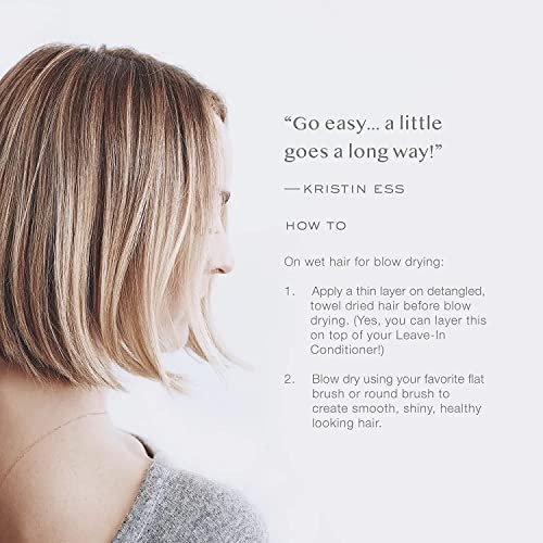 Mini Ceramic Flat Iron for Short Hair & Travel - 3/4 Inch, Heat Protectant Spray Set