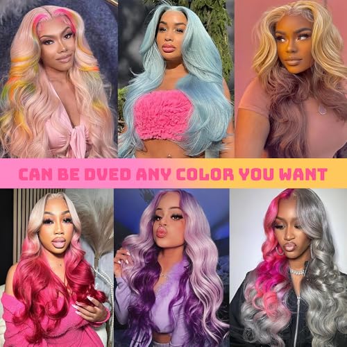 CFY 16 Inch Blonde Body Wave Human Hair Bundles 613 Unprocessed Virgin Brazilian Hair