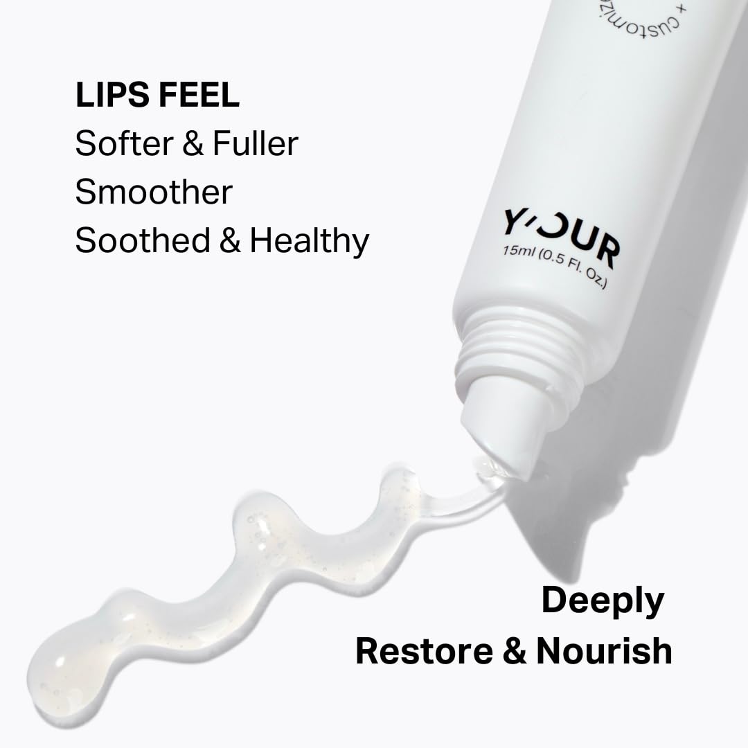 Y’OUR Intensive Healing Lip Balm & Overnight Lip Mask | Instantly Relieves & Repairs Dry, Chapped Lips | Deeply Hydrating Formula with Shea Butter & Rosehip Oil | Lightweight, Paraben & Silicon-Free