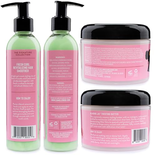 Curl Styling Cream & Twisting Butter Duo for Curly Hair - 8 Oz Each