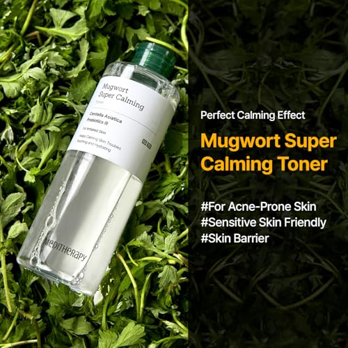 Mugwort Calming Toner - Hydrating Korean Face Toner for Sensitive Skin - 8.45 fl oz