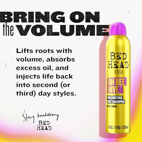 Dry Shampoo for Hair Volume - 6 oz - Bed Head by TIGI Oh Bee Hive - Pack of 1