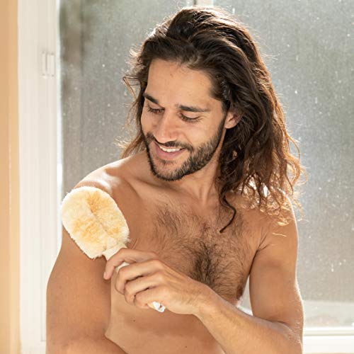 GranNaturals Sisal Body Brush Pack of 3 for Exfoliation & Cellulite Reduction - Dry Skin Care Tool