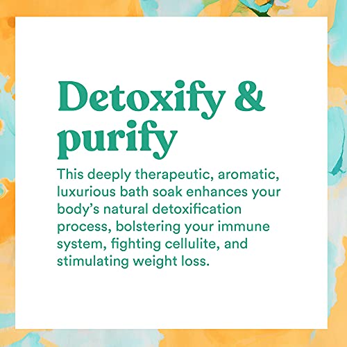 ASUTRA Dead Sea Bath Salts - Detox & Slim Down, 16 oz, Aromatherapy