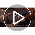 VANSOFY Waterproof Loveseat Recliner Cover with Console Dark Gray 2 Seater