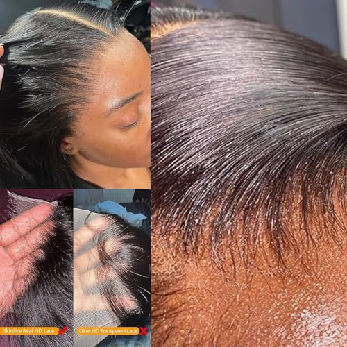 14 Inch 2x6 HD Lace Closure - Straight Virgin Human Hair with Bleached Knots