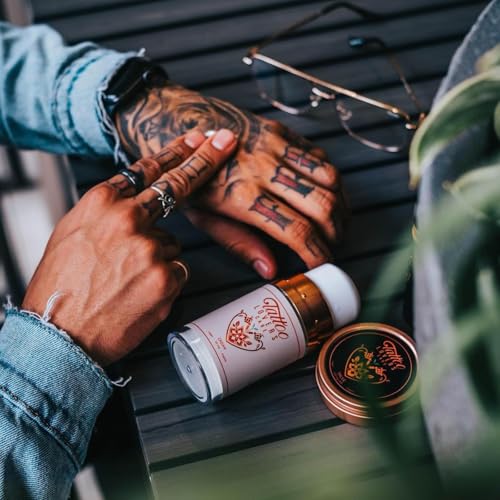 Tattoo Lovers Care 6oz Tattoo Salve Balm for Aftercare, Healing & Rejuvenation - Pack of 1
