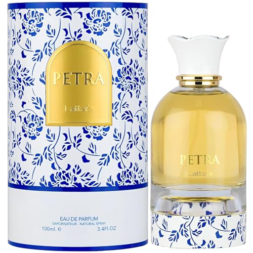 Lattafa Petra Unisex Eau de Parfum 3.4 Fl Oz | Long-Lasting Fragrance