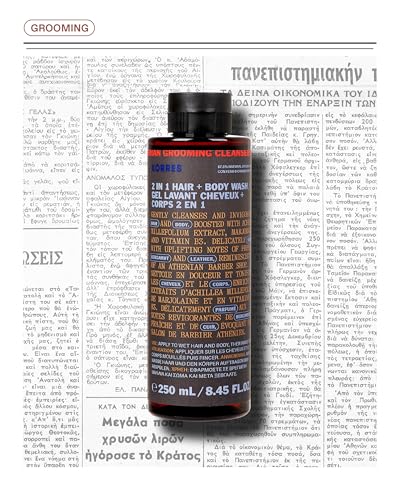 Men's 2-in-1 Shampoo & Shower Gel - Botanical & Moisturizing, 8.45 Fl Oz