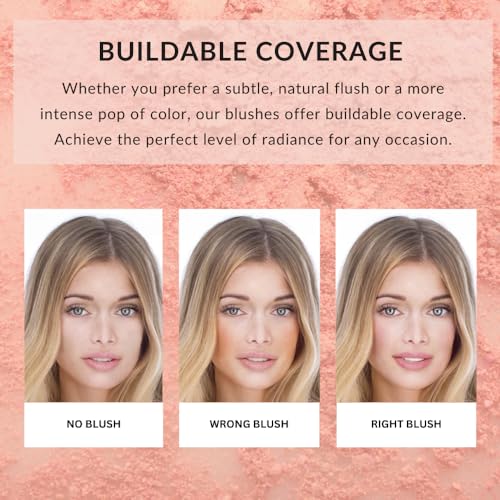 Cedar Rose Blush - Spring & Autumn Color Pro Powder with Buildable Coverage