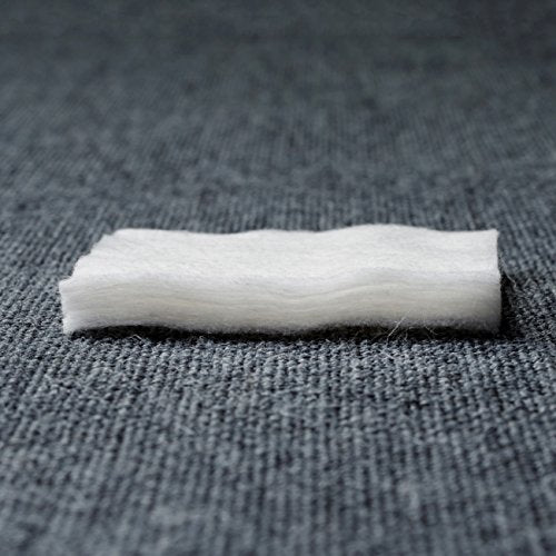 Japanese Organic Cotton Pads 100 Pieces 100% Organic Unbleached [Made in Japan] (4 Packs)