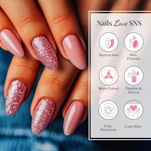 Dip Powder Nail Kit for Stronger Nails - Long-Lasting Colors & DIY Manicure