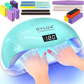 UV LED Nail Lamp 180W with Auto Sensor & LCD Display - Tiffany Variation