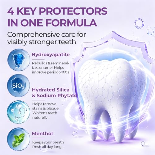 Tooth Refresh Fluoride-Free Toothpaste 2 Pack for Sensitive Teeth - Enamel Support