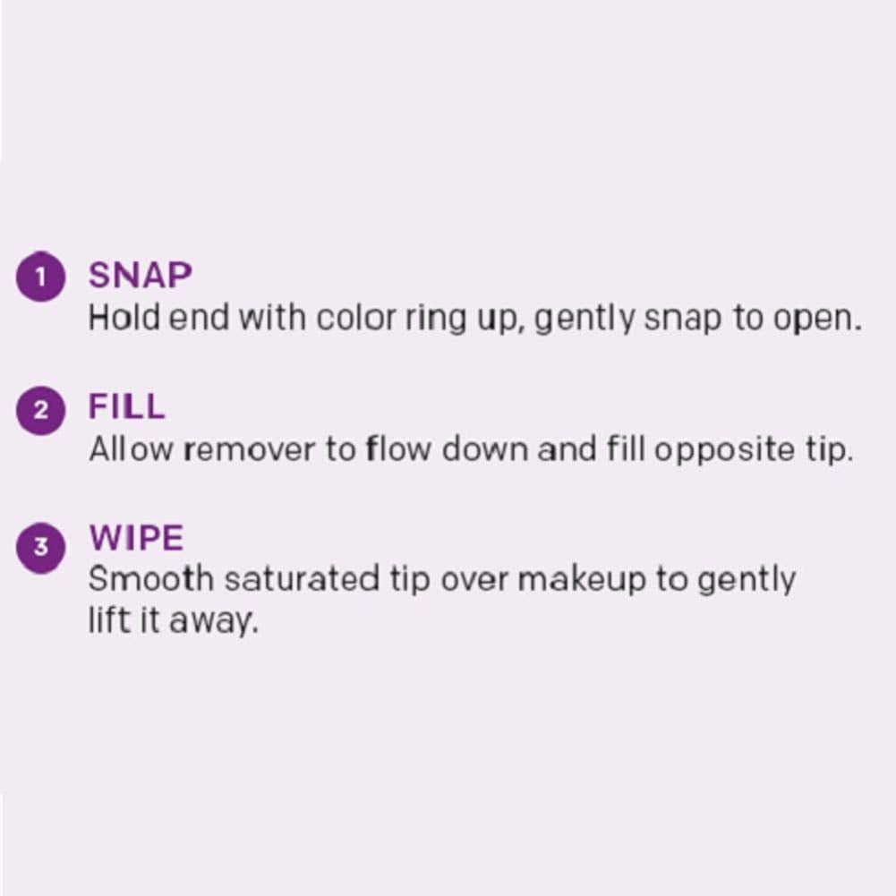 Almay Eye Makeup Remover Sticks with Aloe, Oil Free, Hypoallergenic-Fragrance Free, Dermatologist & Ophthalmologist Tested, 24 Count (Pack of 1)