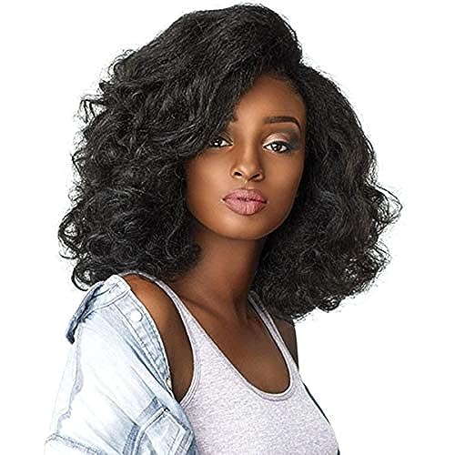 Sensationnel Curls Kinks & Co Half Wig - 1B Offblack Natural Curly Style