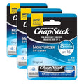 ChapStick Moisturizer Lip Balm SPF 15 Pack of 3 - Unflavored, Hydrating Sun Protection