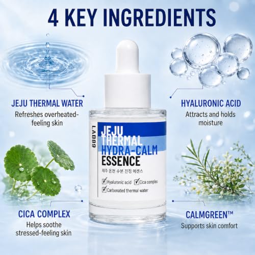Jeju Thermal Water Hydrating Face Serum - Sensitive Skin, 1 fl oz