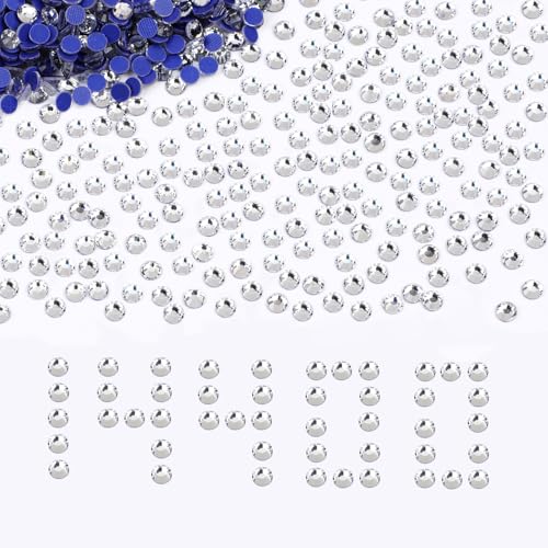 Clear Crystal Hotfix Rhinestones SS20 Bulk 14400pcs for Clothing Crafts, DIY Decoration Variation of THIS listing: 101