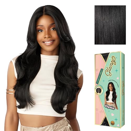 Sensationnel Glamzy HD Lace Part Wig Elysia - Jet Black Variation