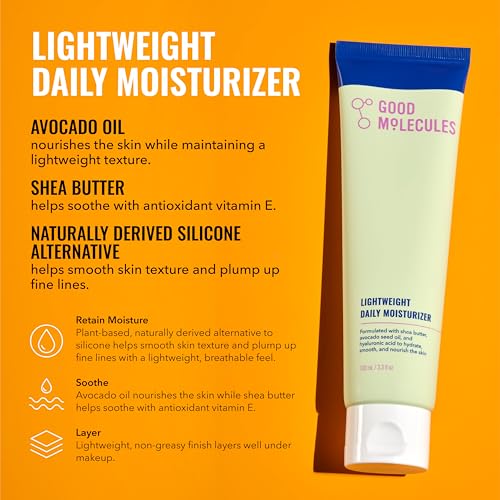 Good Molecules 4.67 Fl Oz Skincare Set – Hydrating Cleanser, Brightening Toner & Light Moisturizer
