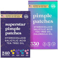 Livaclean 240 CT Star Pimple Patches for Face + 330 CT Acne Patches w/Tea Tree Oil, Salicylic Acid | Hydrocolloid Acne Patch | Cute Star Pimple Patch for Healing Hydrocolloid Patch Zit Stickers