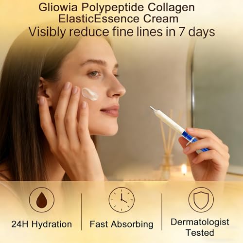 Polypeptide Collagen Elastic Essence Cream, 2026 Upgrade Polypeptide Collagen, Eye Lifting Cream, Skin Firming Moisturizer Face Cream - Reduce Wrinkles, Anti Aging Skin Care (2Boxes, 5ml)