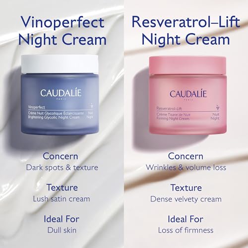 Refillable Caudalie Vinoperfect Brightening Glycolic Night Cream 50mL
