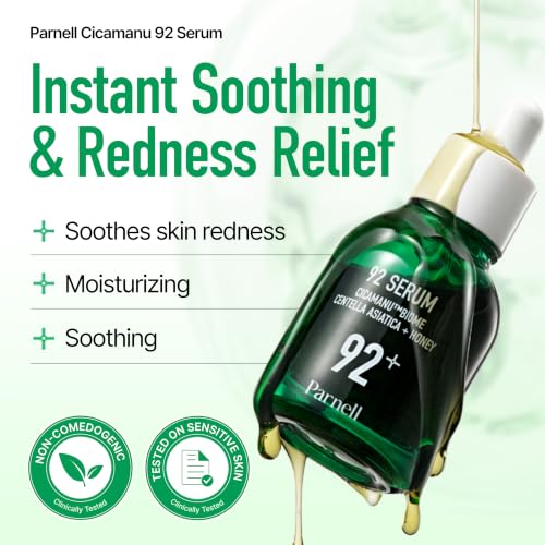 Korean Melatonin Serum with Centella Asiatica & Ceramides for Hydration & Skin Recovery