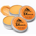Mountain 3X Relief Balm, Mountain 3X Balms with Organic Arnica & Camphor - Soothing Gel Cream for Knee, Foot, Back & Joint Relief - Fast Absorbing, Non-Greasy Formula, 2.7fl oz (2)