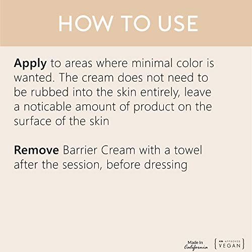 Pro Blending Barrier Cream for Spray Tanning - DHA Blocker & Skin Protector